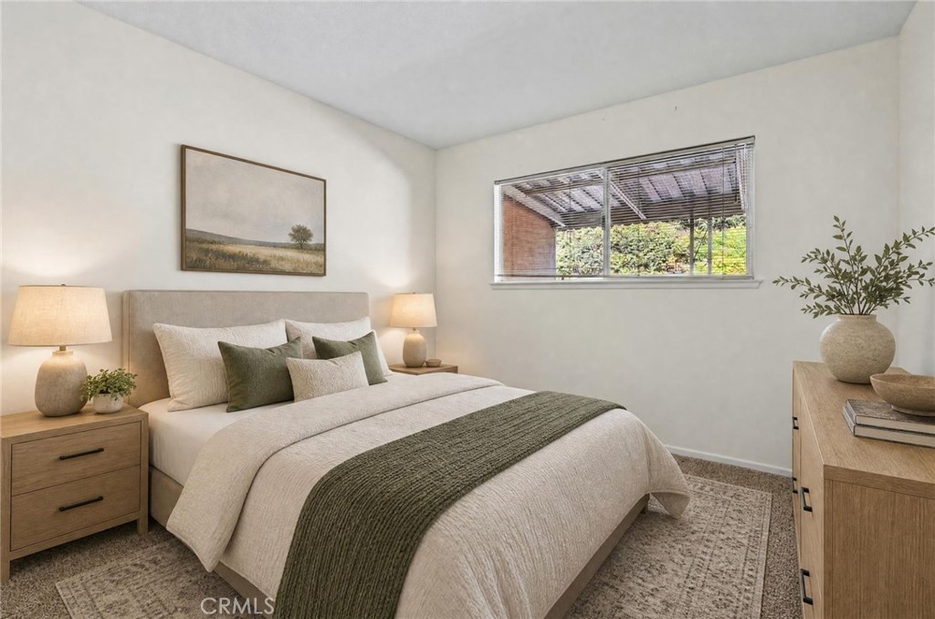Downstairs Bedroom with virtual staging - 5062 W Knoll Drive, Yorba Linda CA 92886 - photo 30