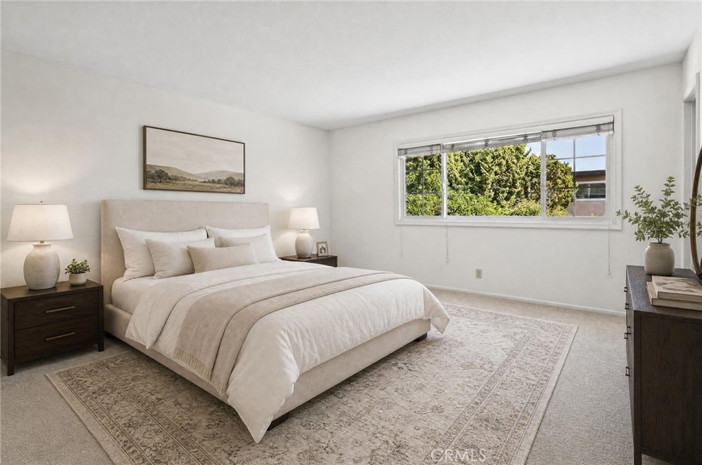 Primary Bedroom with Digital Staging - 5062 W Knoll Drive, Yorba Linda CA 92886 - photo 33