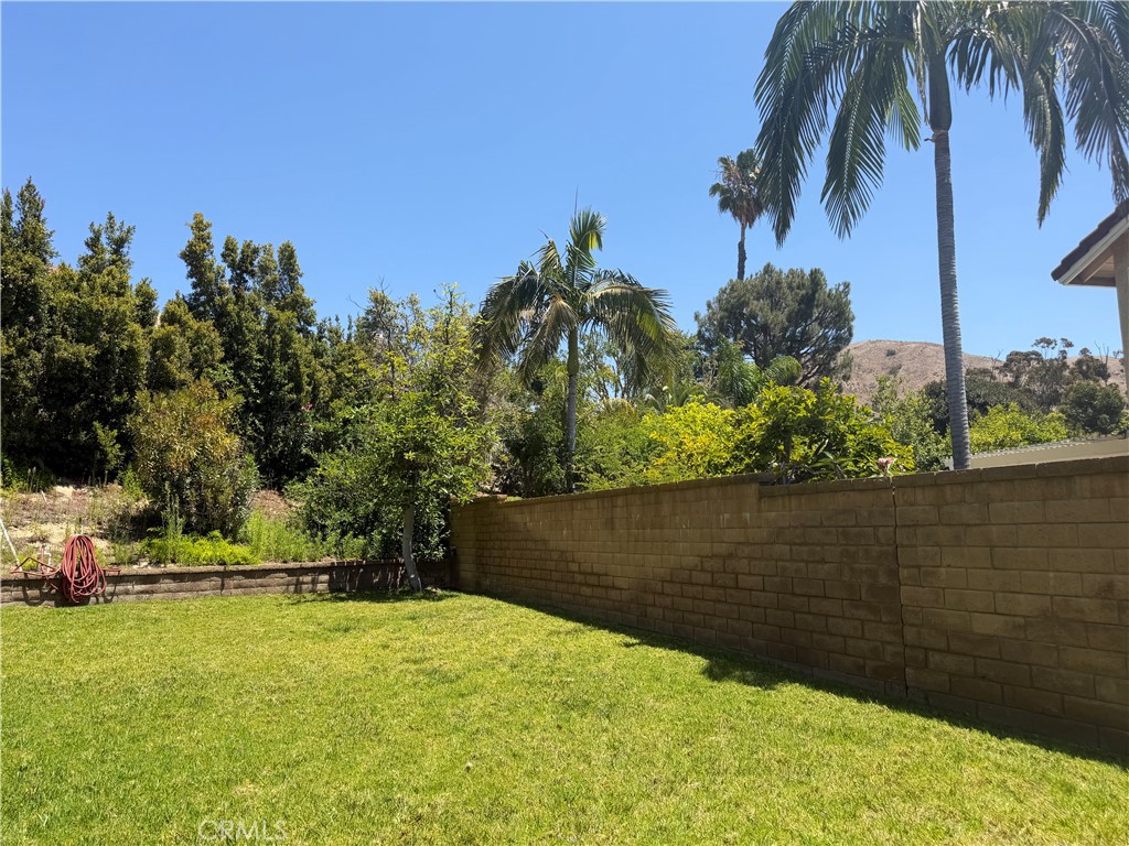 Looking at that same right corner from the side yard. - 5505 Green Hollow Lane, Yorba Linda CA 92887 - photo 19