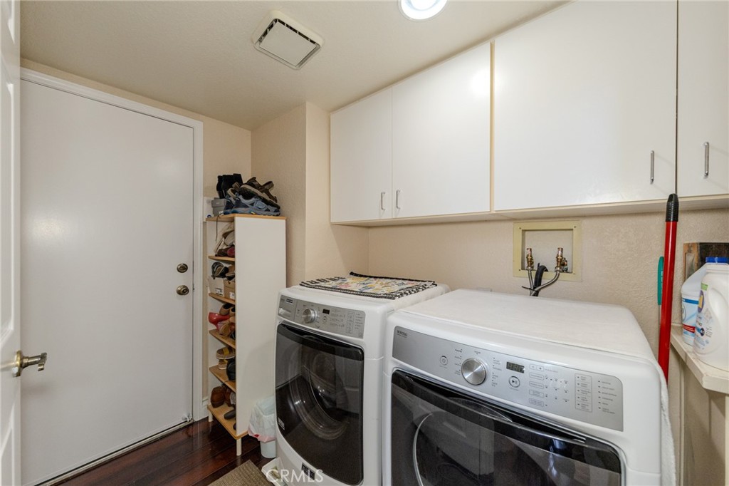 Inside laundry room on main floor. - 5505 Green Hollow Lane, Yorba Linda CA 92887 - photo 29