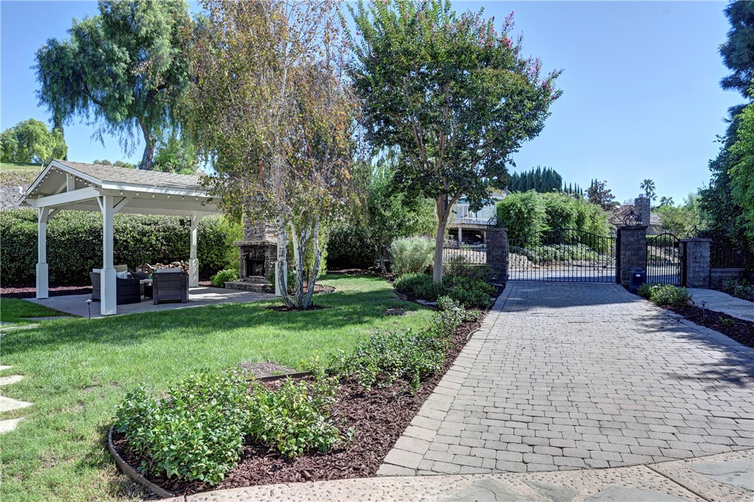 Outdoor private patio. - 5561 Orchard, Yorba Linda CA 92886 - photo 14
