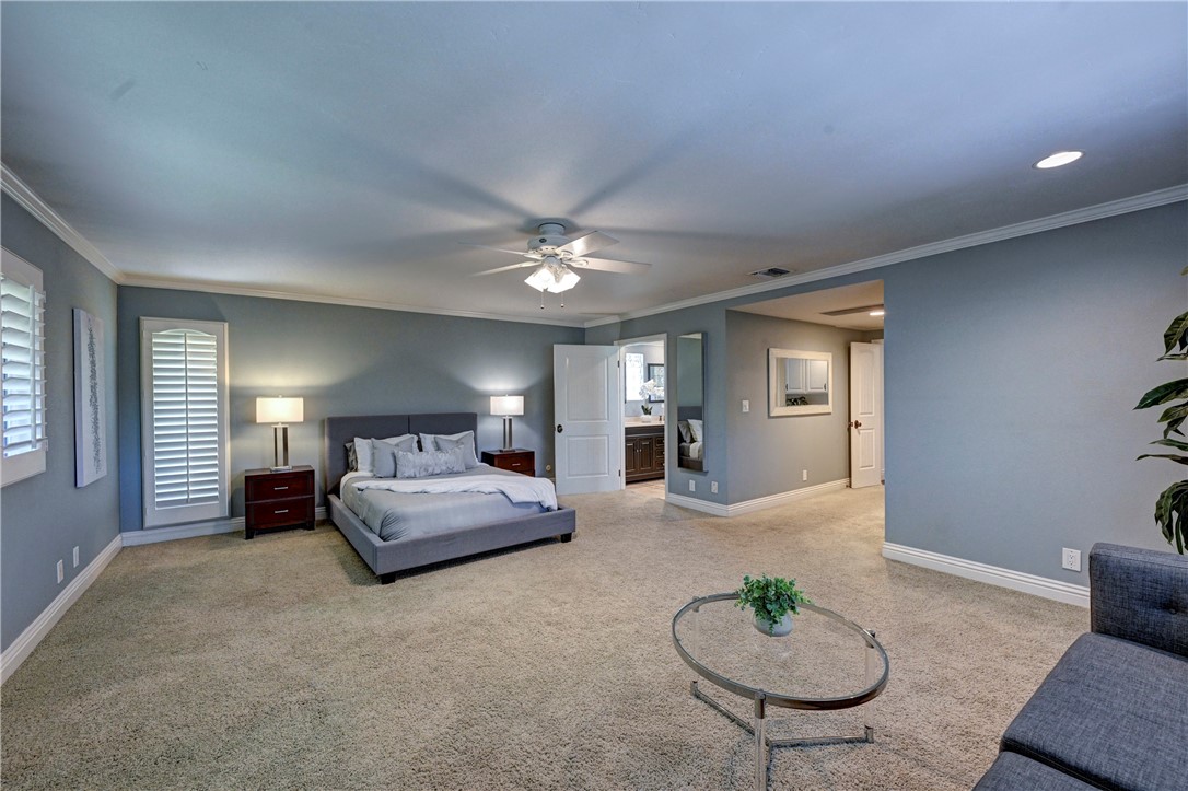 Primary suite has plenty of space to rest and relax. - 5561 Orchard, Yorba Linda CA 92886 - photo 49