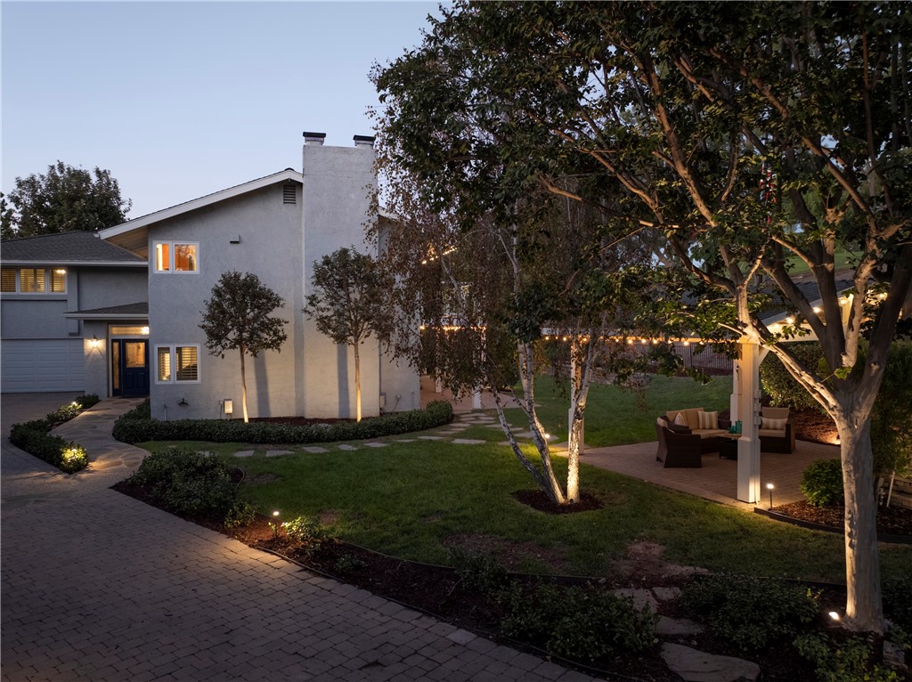 Lush landscape gives the feel of a very private estate. - 5561 Orchard, Yorba Linda CA 92886 - photo 60