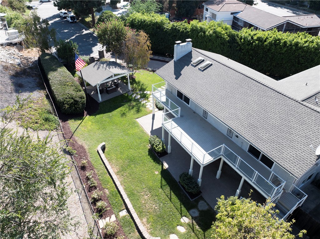 An overhead look at this pristine private property. - 5561 Orchard, Yorba Linda CA 92886 - photo 65