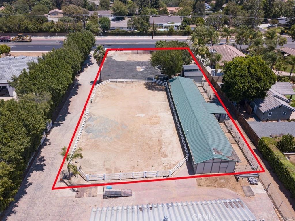 Approximate lot lines. Photos taken from before - 5641 Lakeview, Yorba Linda CA 92886 - photo 1