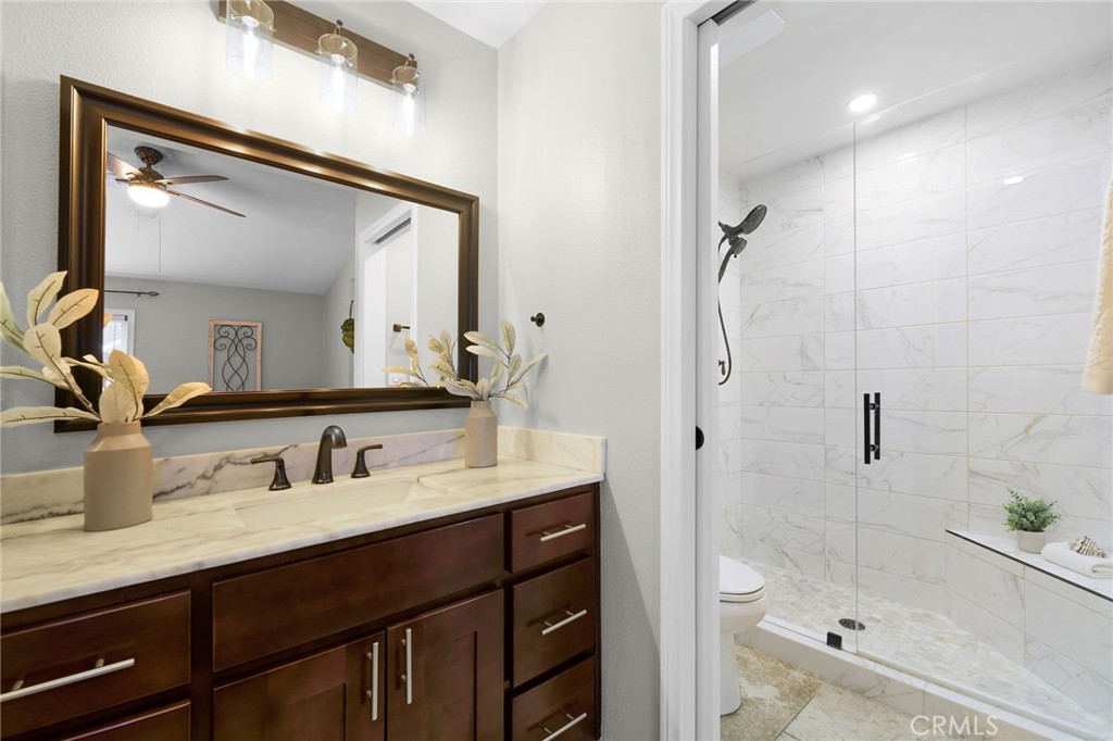 Primary Bath - 6223 Newhaven Ct #122, Yorba Linda CA 92887 - photo 19